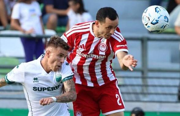 Ce a făcut Tavi Popescu la primul meci pentru Levadiakos, în duelul dramatic cu Olympiacos