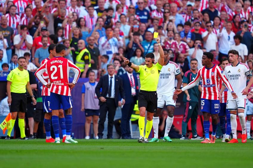 Fostul arbitru Iturralde Gonzalez  consideră că Romero trebuia să fie eliminat în Atletico - Real Madrid/ foto Imago Images