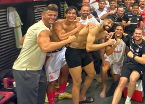 „«Brand» de campioni” » Imaginea serii: șeful Nicolescu și-a suflecat mâneca și l-a concurat pe puștiul Tarbă