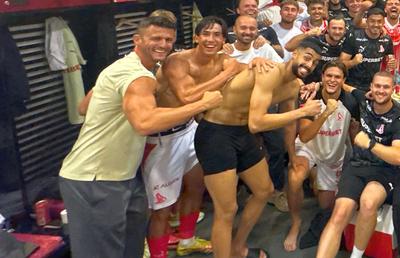 „«Brand» de campioni” » Imaginea serii: șeful Nicolescu și-a suflecat mâneca și l-a concurat pe puștiul Tarbă