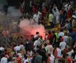 Incidente scandaloase în Dinamo - Farul, provocate de constănțeni: la un pas de o tragedie