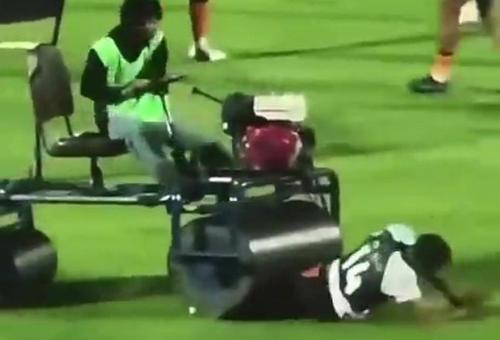 Andros Townsend, călcat de o mașină de teren
