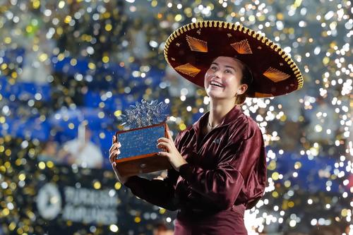 Iva Jovic și trofeul de la Guadalajara FOTO Imago Images