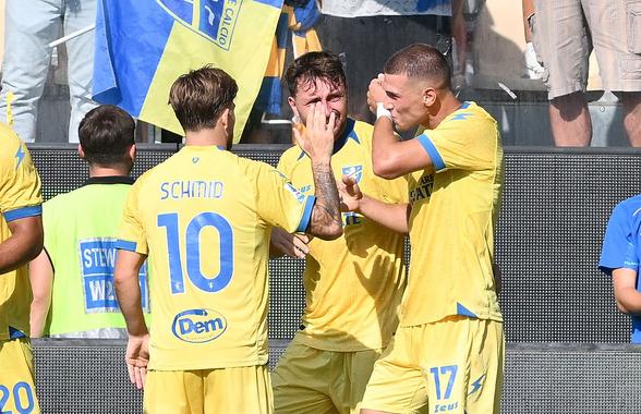 Frosinone a răpus mașinăria lui Fabregas, în surpriza etapei în Serie A! Vești proaste însă pentru Bîrligea