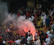Incidente scandaloase în Dinamo - Farul, provocate de constănțeni: la un pas de o tragedie