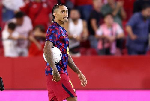 Raphinha sau Raphael Dias Belloli a ajuns la Barcelona în vara lui 2022, foto: Guliver/gettyimages