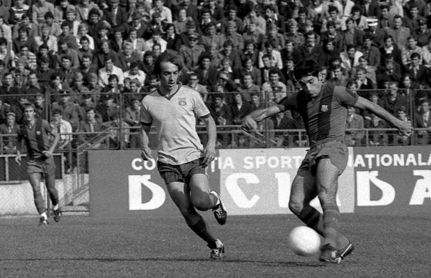 Retro GSP // VIDEO Barcelona - Steaua » 48 de ani de la unicul succes românesc pe Camp Nou! Ziua în care roș-albaștrii au învins creatorul „fotbalului total" şi vedetele catalane