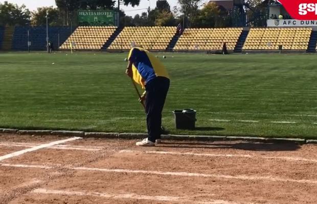 CLINCENI - VIITORUL // VIDEO Imagini memorabile la Călărași » Terenul a fost curățat cu un mop! :D