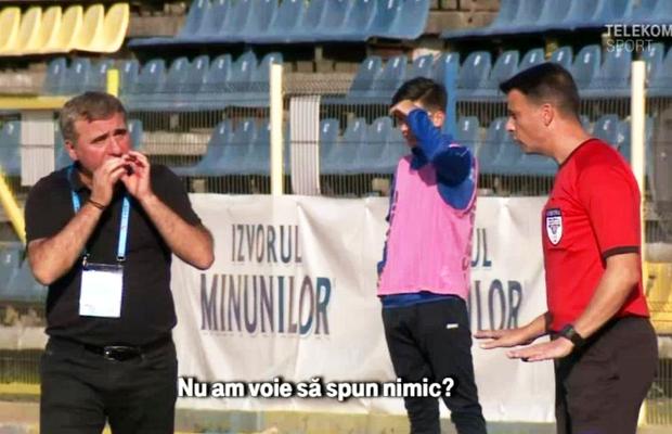 CLINCENI - VIITORUL 0-0 // Hagi a cedat din nou! S-a contrat dur cu arbitrul: „Să tac din gură? N-am voie să spun nimic?”