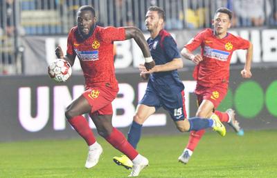 CHINDIA - FCSB 1-2 // Mai slab, mai rapid, mai puternic! Harlem Gnohere a slăbit și a redevenit principalul pericol din atacul lui Vintilă: „Le răspund criticilor pe teren”