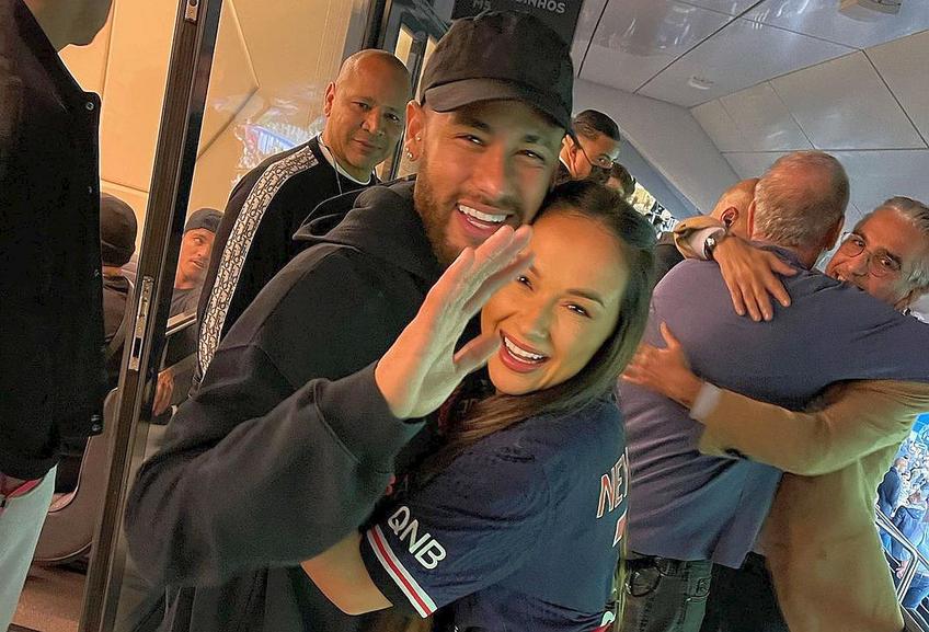 Vlăduța Lupău, întâlnire cu Neymar