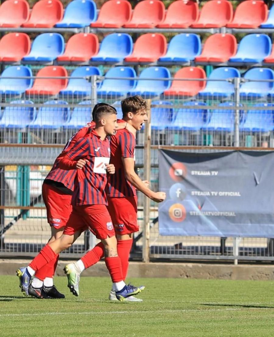 Gemenii cu golurile » 6 reușite în Dinamo - FCSB din Liga Elitelor + Premieră bifată de CSA Steaua
