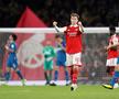 Arsenal continuă parcursul perfect din Europa League! Cătălin Cîrjan, rezervă în tabăra „tunarilor”