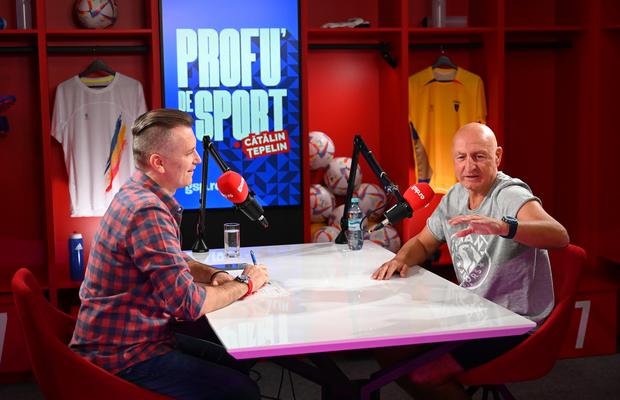 Bogdan Enoiu, la episodul #10 din podcastul „Profu' de Sport” » Povești savuroase despre sacoșa cu bani de la Gala Hagi, Trabantul dat de Copos lui Țiriac, cele 3.000 de meciuri cu CTP și plecăciunea lui George Bush jr