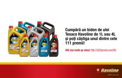 Texaco te pregăteşte de iarnă cu 111 super premii!