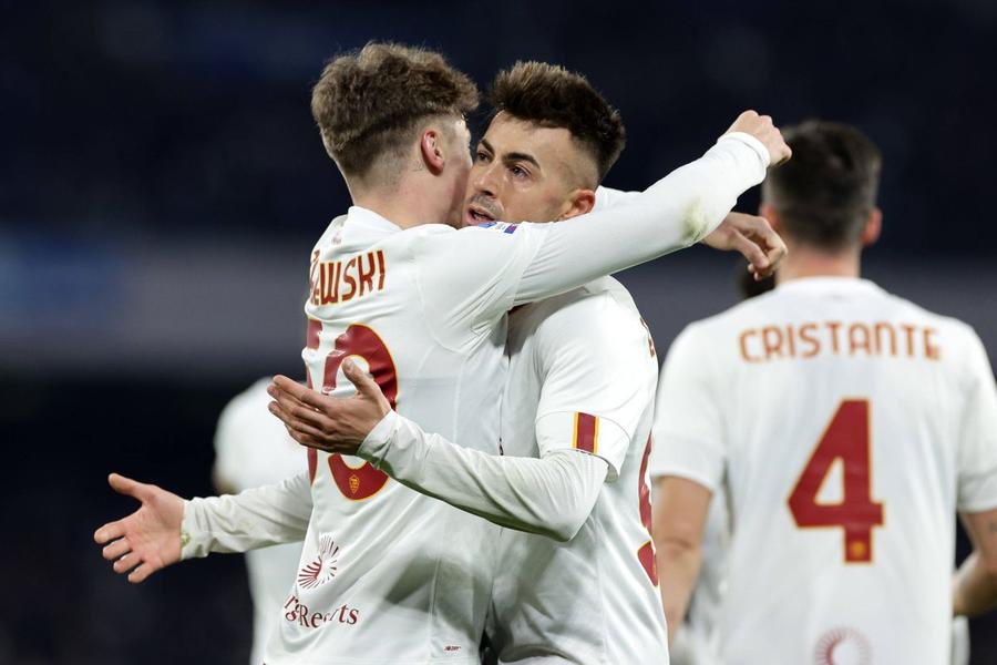 Zalewski și El Shaarawy/ foto Imago Images Recordul pe care îl poate egala în finala Champions League » Doar un singur jucător l-a mai reușit în istorie!