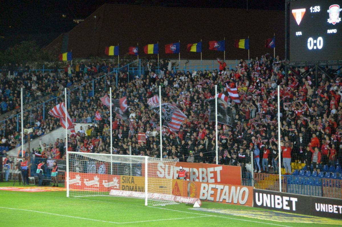 UTA - Rapid București, cele mai tari cadre ale întâlnirii de la Arad / foto: Bogdan Cioara