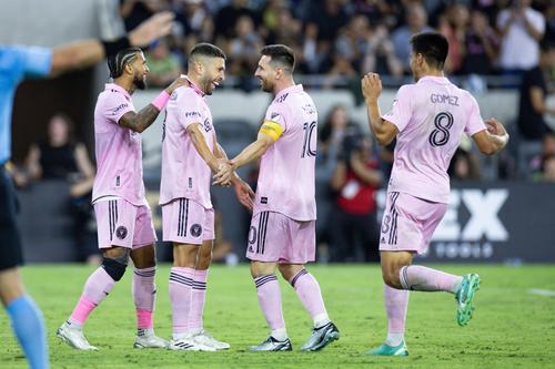 Leo Messi și Jordi Alba, la Inter Miami/ foto: Imago Images