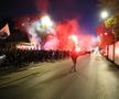 Corteo FCSB, imagini surprinse de Ionuț Iordache în drumul spre Arena Națională
