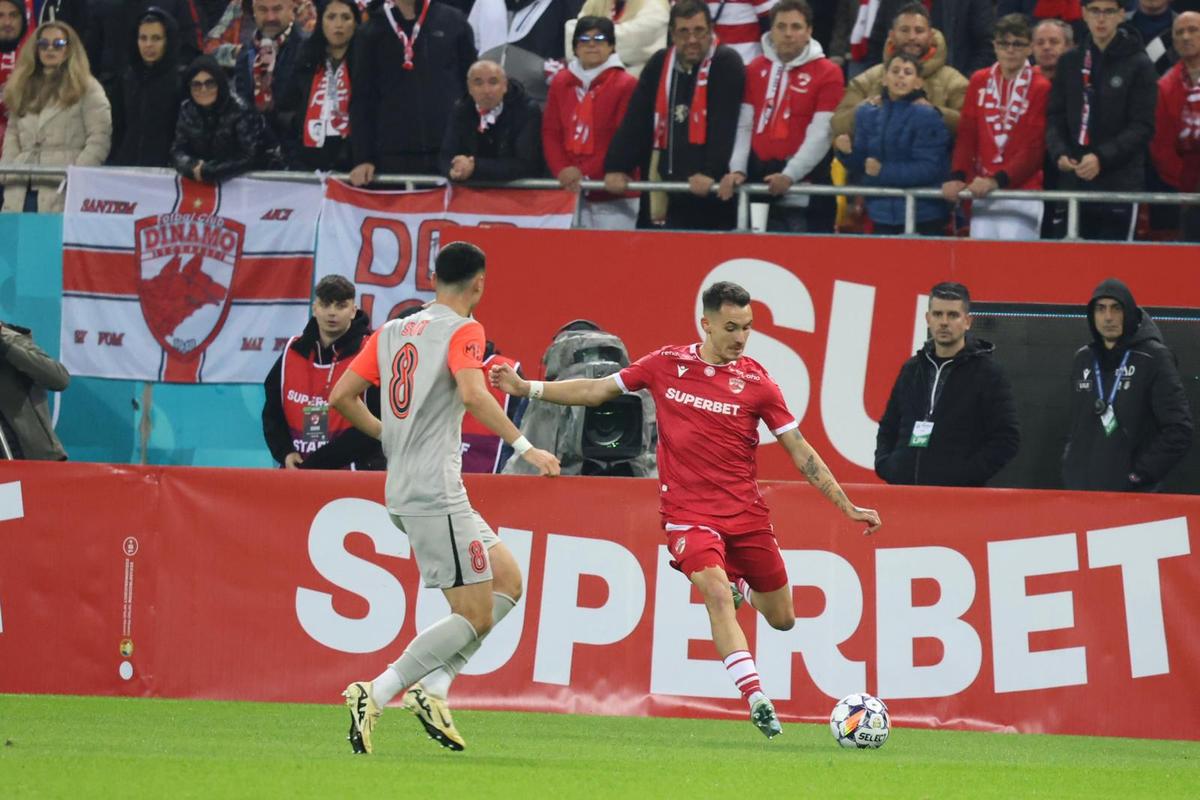 Dinamo a avut posesia și a pasat mai mult, dar degeaba! 3 cifre după Derby de România