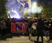 Corteo FCSB, imagini surprinse de Ionuț Iordache în drumul spre Arena Națională