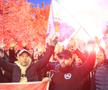 Corteo FCSB, imagini surprinse de Ionuț Iordache în drumul spre Arena Națională