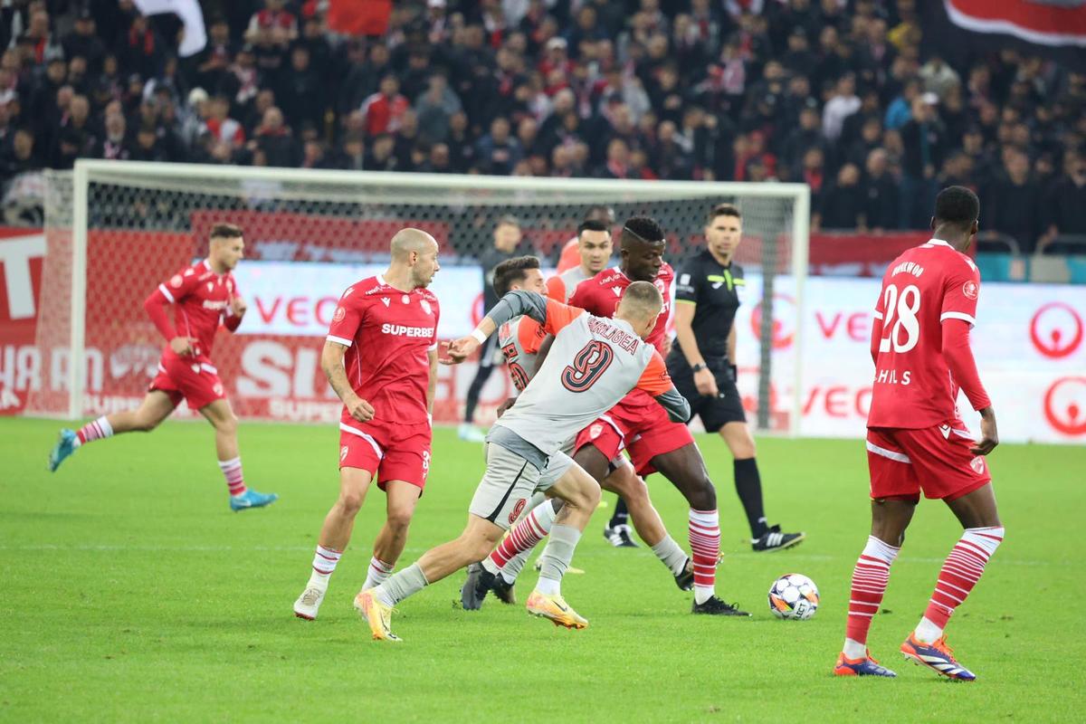 Dinamo a avut posesia și a pasat mai mult, dar degeaba! 3 cifre după Derby de România