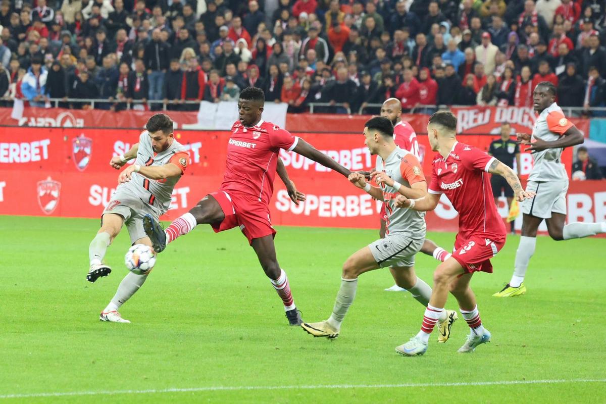 Dinamo a avut posesia și a pasat mai mult, dar degeaba! 3 cifre după Derby de România