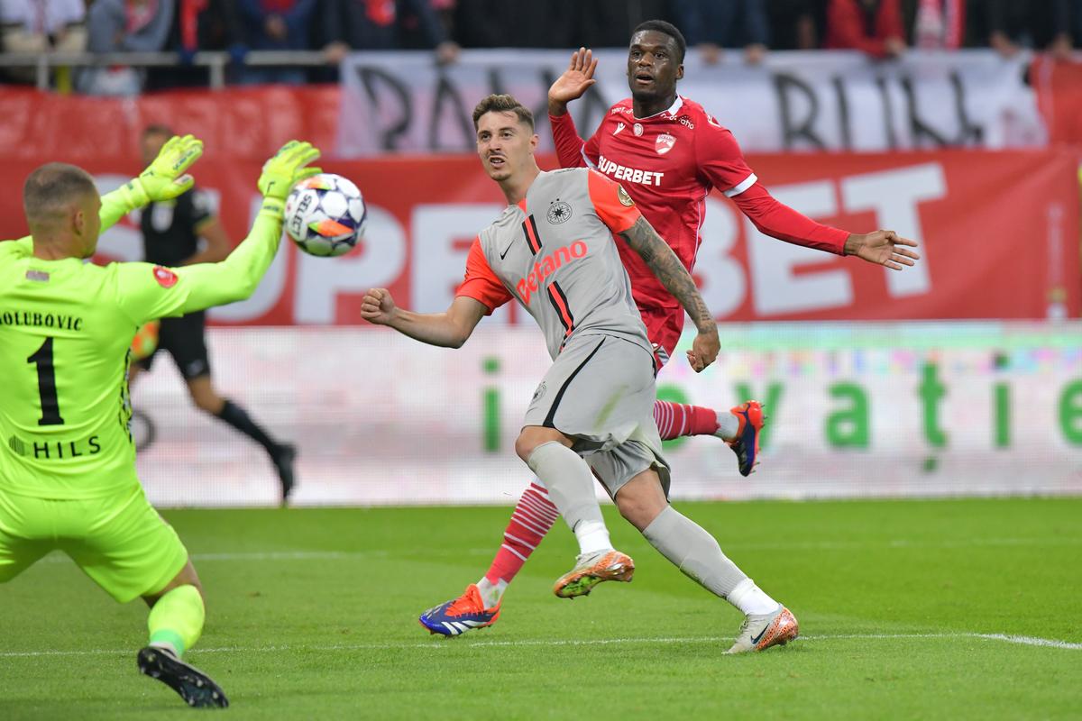 Dinamo a avut posesia și a pasat mai mult, dar degeaba! 3 cifre după Derby de România