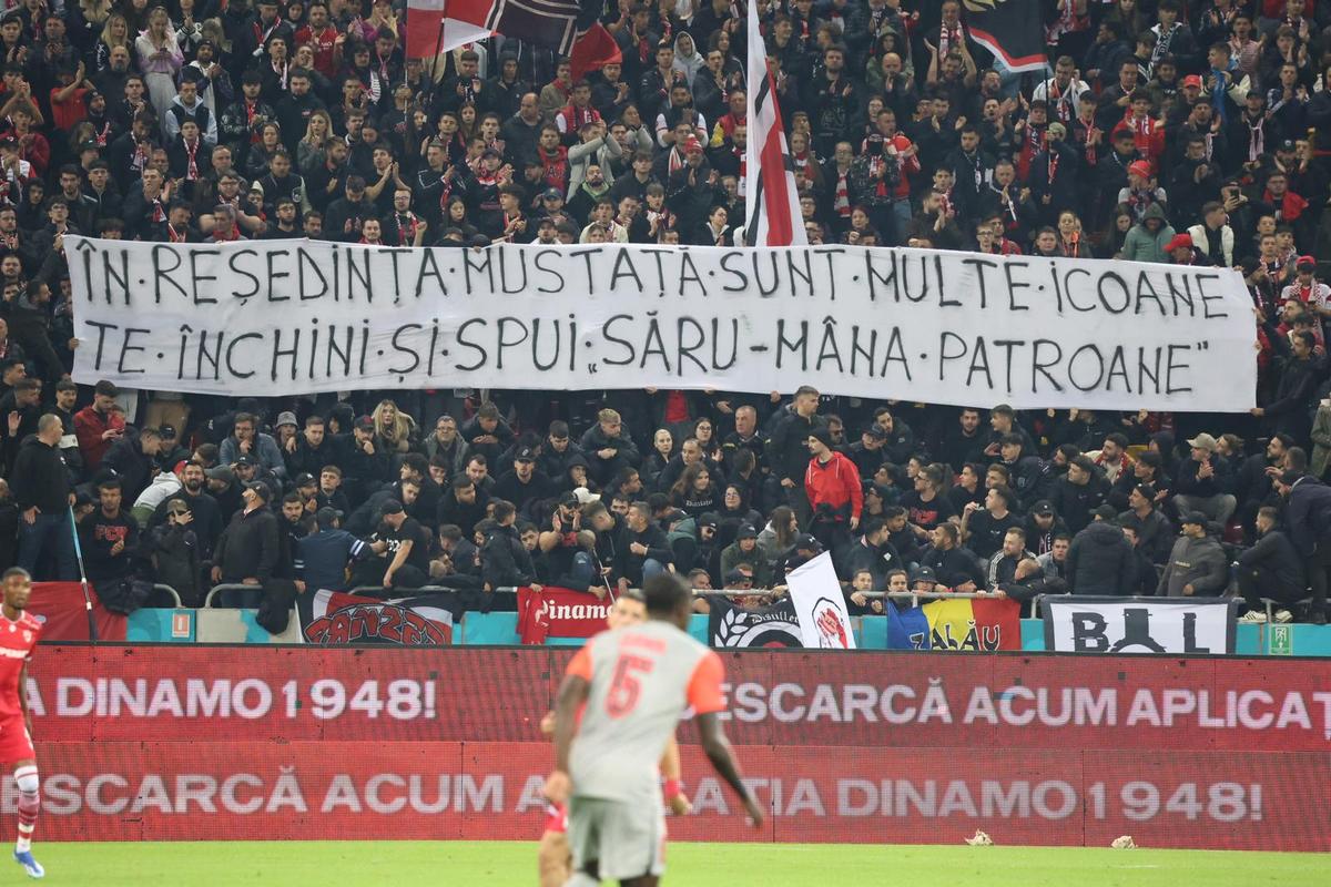 Toate mesajele și ironiile din derby-ul Dinamo - FCSB