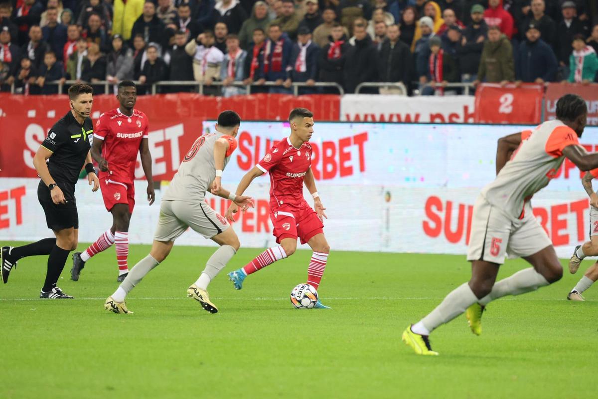 Dinamo a avut posesia și a pasat mai mult, dar degeaba! 3 cifre după Derby de România