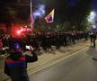 Corteo FCSB, imagini surprinse de Ionuț Iordache în drumul spre Arena Națională
