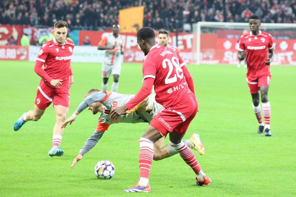 Dinamo a avut posesia și a pasat mai mult, dar degeaba! 3 cifre după Derby de România