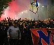 Corteo FCSB, imagini surprinse de Ionuț Iordache în drumul spre Arena Națională