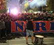 Corteo FCSB, imagini surprinse de Ionuț Iordache în drumul spre Arena Națională