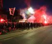 Corteo FCSB, imagini surprinse de Ionuț Iordache în drumul spre Arena Națională