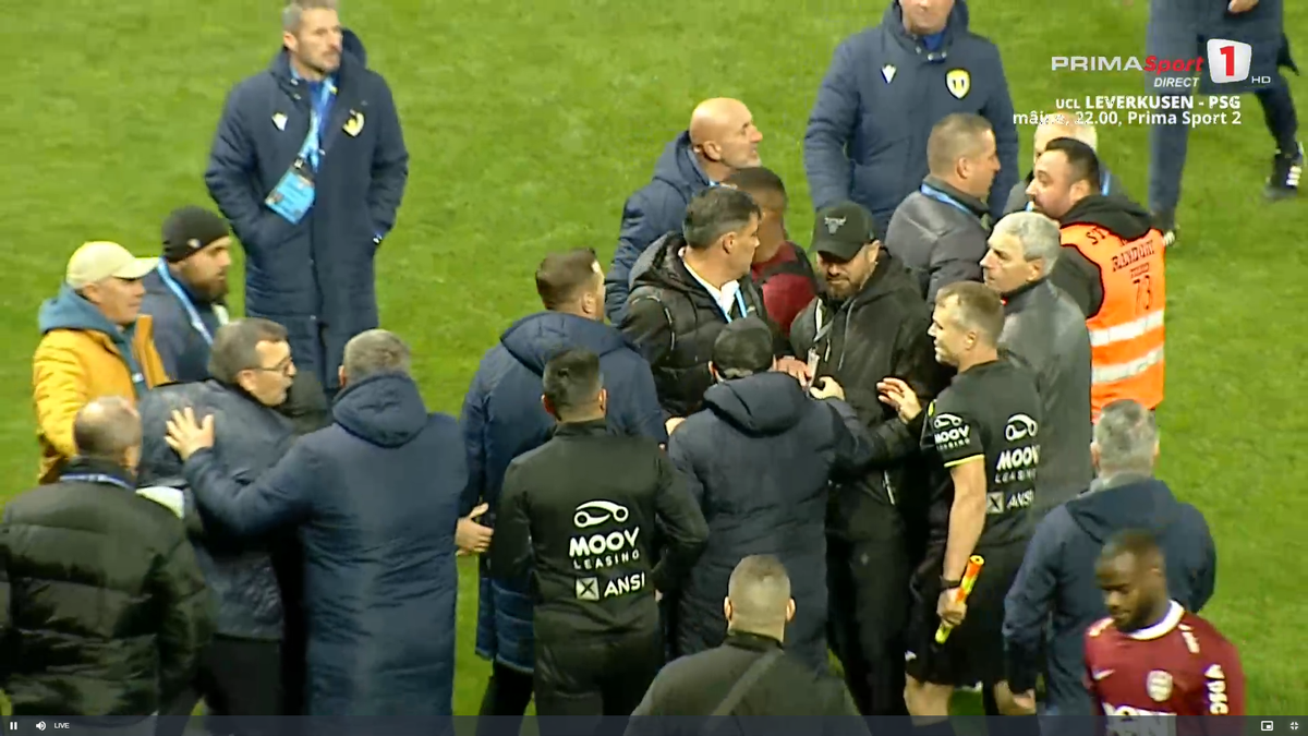 Eugen Neagoe a explicat momentul în care l-a împins pe Mandorlini: „Vrei să mă sperii?”