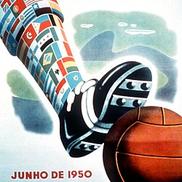Afișul Cupei Mondiale din 1950