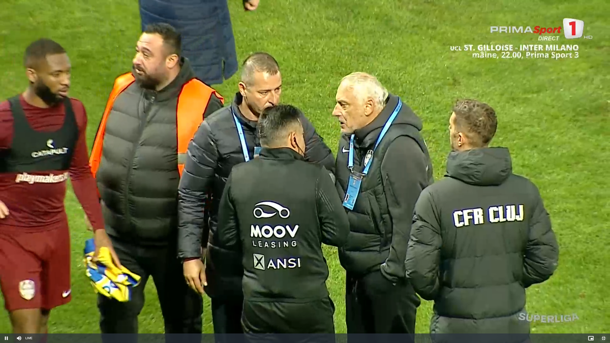 Eugen Neagoe a explicat momentul în care l-a împins pe Mandorlini: „Vrei să mă sperii?”