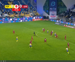Golul marcat de Denis Radu în Petrolul - CFR Cluj