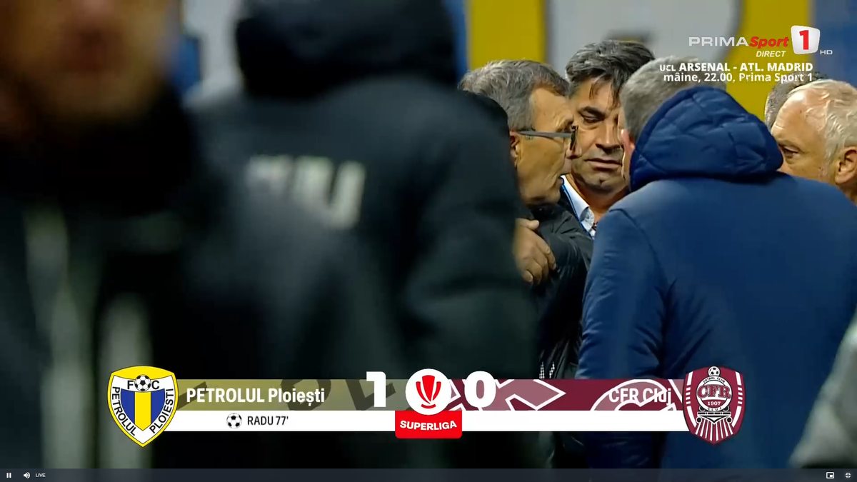 Eugen Neagoe l-a împins pe Andrea Mandorlini după Petrolul - CFR
