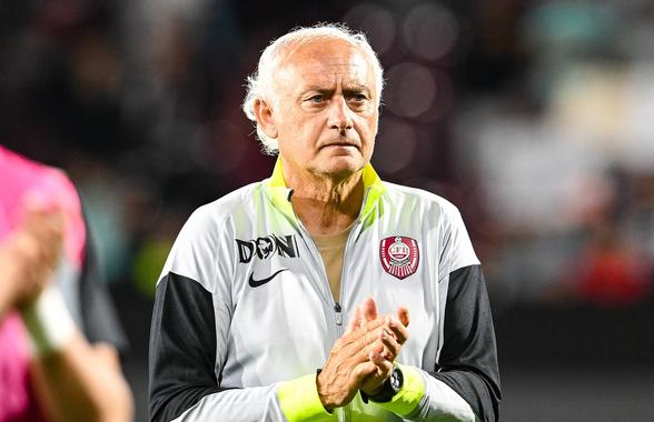 Prima reacție a lui Andrea Mandorlini după revenirea lui Iuliu Mureșan: „E o victorie. Are CFR-ul în sânge!”