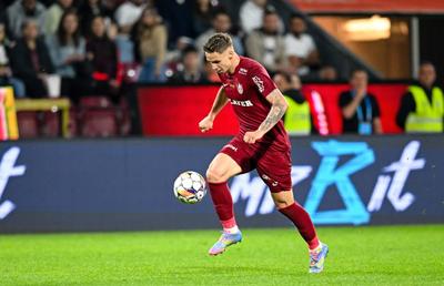 Louis Munteanu s-a accidentat » Detalii despre problema atacantului de la CFR Cluj