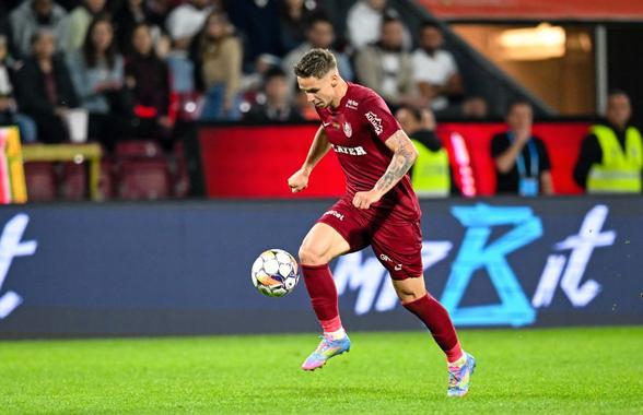 Louis Munteanu s-a accidentat » Detalii despre problema atacantului de la CFR Cluj