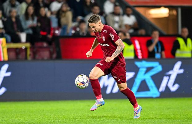 Louis Munteanu s-a accidentat » Detalii despre problema atacantului de la CFR Cluj