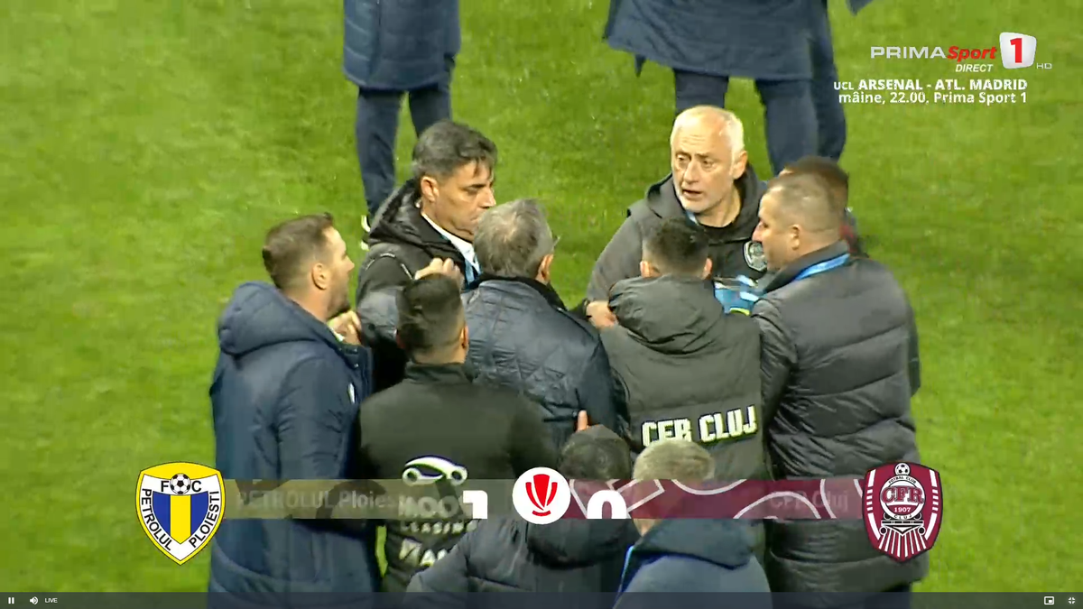 Eugen Neagoe a explicat momentul în care l-a împins pe Mandorlini: „Vrei să mă sperii?”