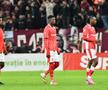 Eddy Gnahore, Kennedy Boateng și Mamoudou Karamoko, în Dinamo - Rapid, 0-2 (19 octombrie 2025). Foto: Ionuț Iordache&Cristi Preda (GSP)
