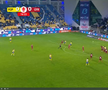 Golul marcat de Denis Radu în Petrolul - CFR Cluj