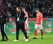 Florentin Petre și Zeljko Kopic, în Dinamo - Rapid, 0-2 (19 octombrie 2025). Foto: Ionuț Iordache&Cristi Preda (GSP)