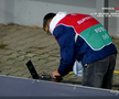 Moment uluitor în Petrolul - CFR Cluj! A avut o criză de nervi și aproape i-a distrus laptopul unui fotograf